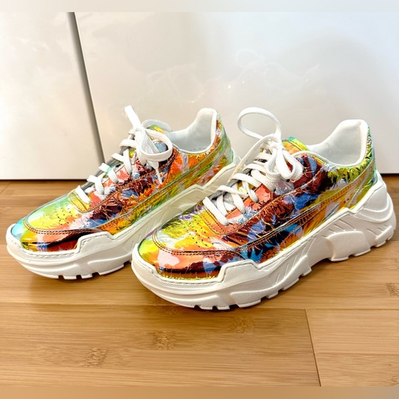 Joshua Sanders Zenith Camo Trainers - Picture 2 of 8